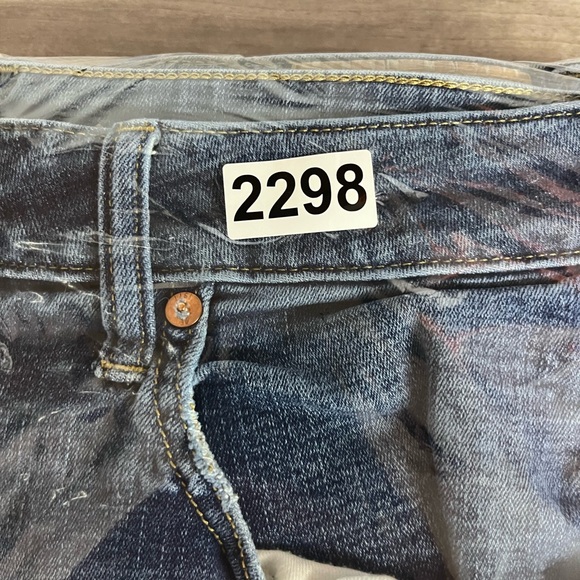 American Eagle Next Level Flex Classic Bootcut Jeans Mens 34/34 Blue Denim 2298 - Picture 9 of 9